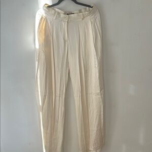 Nili LOTAN Silk Cream Pants